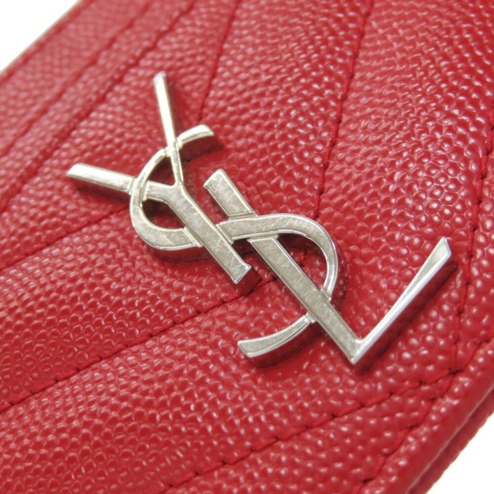 Saint Laurent Cassandra Card Case Leather - Picture 10 of 15